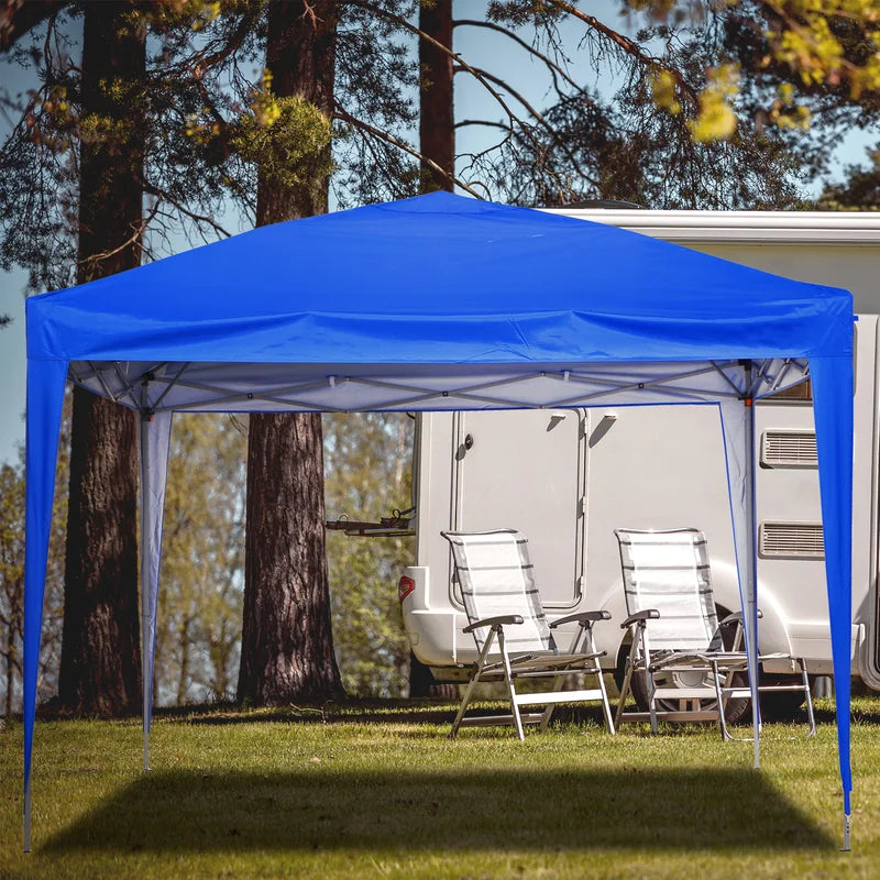 10 Ft. W X 10 Ft. D Steel Pop-Up Party Tent