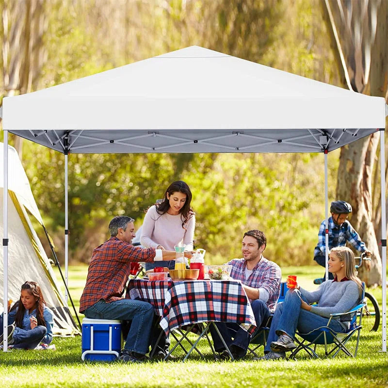 10 Ft. W x 10 Ft. D Steel Pop-Up Canopy